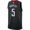 Fred VanVleet #5 Houston Rockets Schwarzes Statement-Trikot