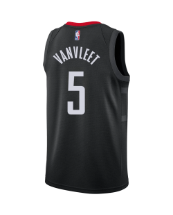 Fred VanVleet #5 Houston Rockets Schwarzes Statement-Trikot