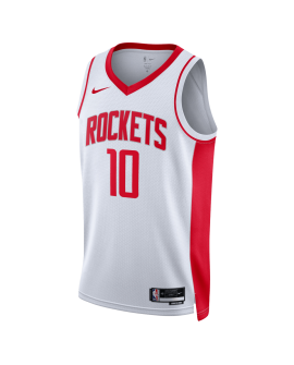 Jabari Smith Jr. #10 Houston Rockets Weißes Association-Trikot