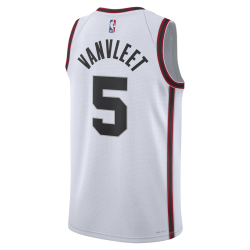 Fred VanVleet #5 Houston Rockets Weißes City Edition-Trikot