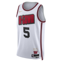 Fred VanVleet #5 Houston Rockets Weißes City Edition-Trikot