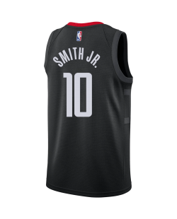 Jabari Smith Jr. #10 Houston Rockets Schwarzes Statement-Trikot