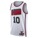 Jabari Smith Jr. #10 Houston Rockets Weißes City Edition-Trikot