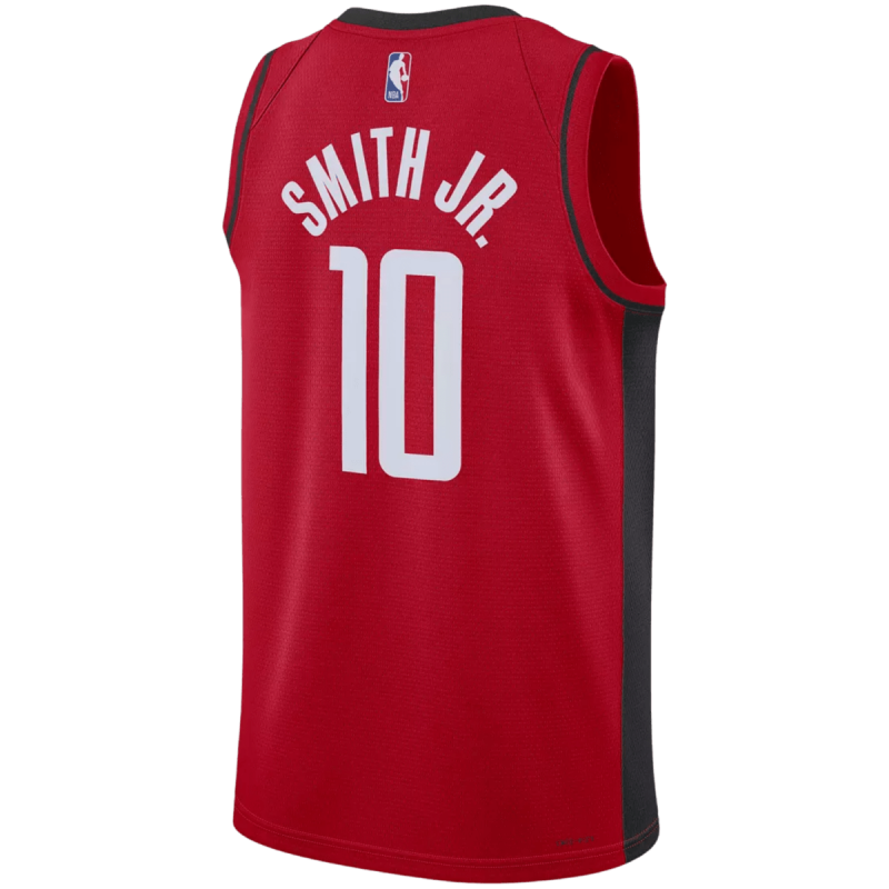 Jabari Smith Jr. #10 Houston Rockets Red Icon Trikot
