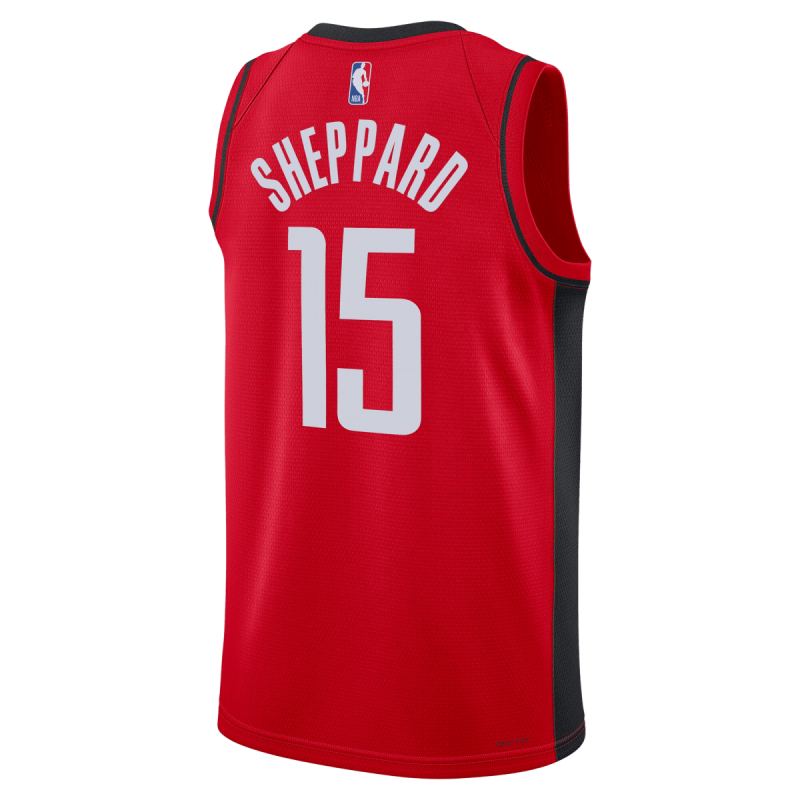 Reed Sheppard #15 Houston Rockets Red Icon Trikot