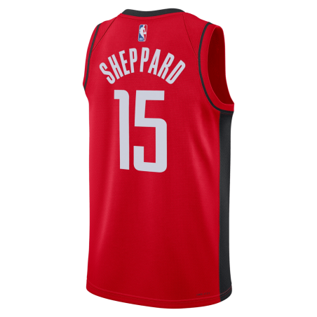 Reed Sheppard #15 Houston Rockets Red Icon Trikot