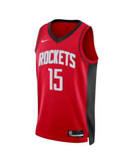 Reed Sheppard #15 Houston Rockets Red Icon Trikot