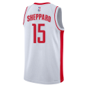 Reed Sheppard #15 Houston Rockets Weißes Association-Trikot