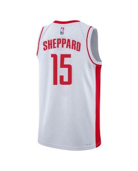 Reed Sheppard #15 Houston Rockets Weißes Association-Trikot