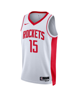 Reed Sheppard #15 Houston Rockets Weißes Association-Trikot