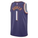 Devin Booker #1 Phoenix Suns Purple Icon Trikot