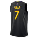 Schwarzes Statement-Trikot der Buddy Hield #7 Golden State Warriors