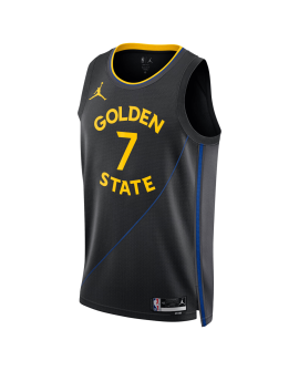 Schwarzes Statement-Trikot der Buddy Hield #7 Golden State Warriors