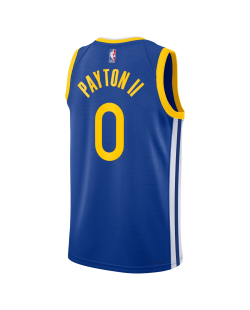 Gary Payton II #0 Königsblaues Icon-Trikot der Golden State Warriors