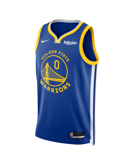 Gary Payton II #0 Königsblaues Icon-Trikot der Golden State Warriors