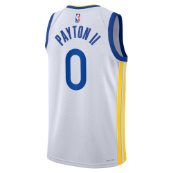 Gary Payton II #0 Weiß Association-Trikot der Golden State Warriors