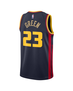 Draymond Grün #23 Golden State Warriors Navy City Edition-Trikot