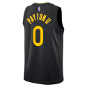 Gary Payton II #0 Schwarzes Statement-Trikot der Golden State Warriors