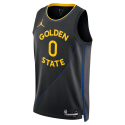 Gary Payton II #0 Schwarzes Statement-Trikot der Golden State Warriors
