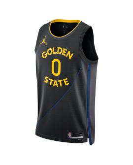 Gary Payton II #0 Schwarzes Statement-Trikot der Golden State Warriors