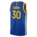 Stephen Curry #30 Königsblaues Icon-Trikot der Golden State Warriors
