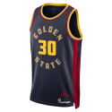 Stephen Curry #30 Golden State Warriors Navy City Edition-Trikot