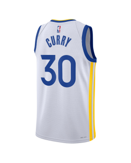 Stephen Curry #30 Weiß Association-Trikot der Golden State Warriors
