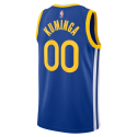 Jonathan Kuminga #00 Golden State Warriors Königsblaues Icon-Trikot
