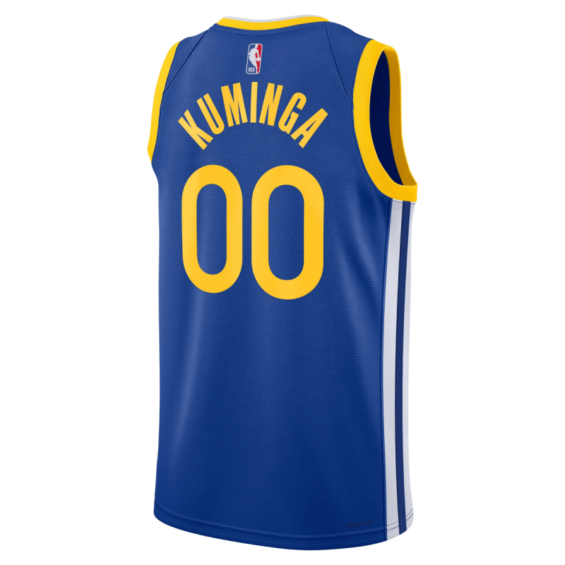 Jonathan Kuminga #00 Golden State Warriors Königsblaues Icon-Trikot