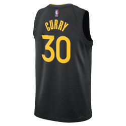 Stephen Curry #30 Golden State Warriors Schwarzes Statement-Trikot