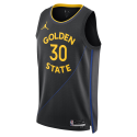 Stephen Curry #30 Golden State Warriors Schwarzes Statement-Trikot