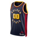 Jonathan Kuminga #00 Golden State Warriors Navy City Edition-Trikot