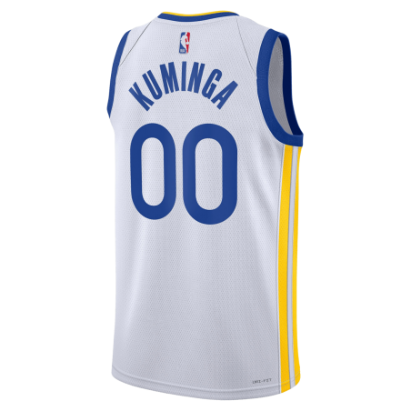 Jonathan Kuminga #00 Weiß Association-Trikot der Golden State Warriors