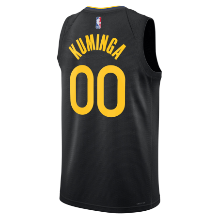 Jonathan Kuminga #00 Golden State Warriors Schwarzes Statement-Trikot