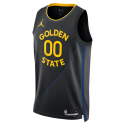 Jonathan Kuminga #00 Golden State Warriors Schwarzes Statement-Trikot