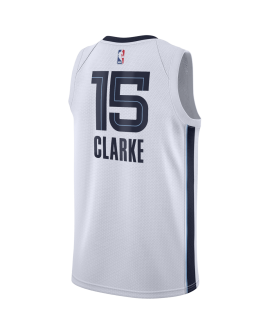 Brandon Clarke #15 Memphis Grizzlies Weiß Association-Trikot