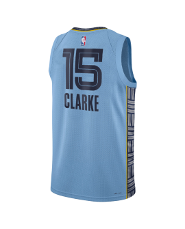 Brandon Clarke #15 Memphis Grizzlies Hellblaues Statement-Trikot