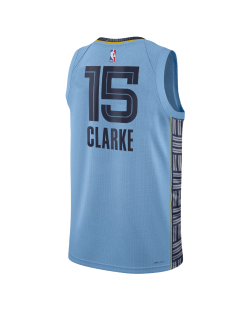 Brandon Clarke #15 Memphis Grizzlies Hellblaues Statement-Trikot