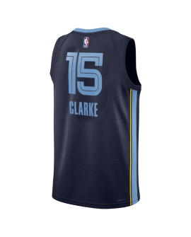 Brandon Clarke #15 Memphis Grizzlies Navy Icon Trikot
