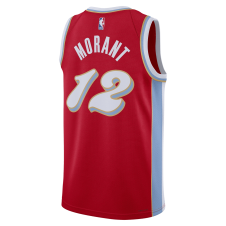 Morant #12 Memphis Grizzlies Red City Edition-Trikot