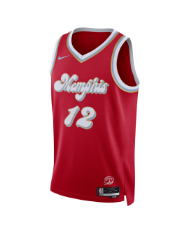 Morant #12 Memphis Grizzlies Red City Edition-Trikot