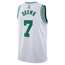 Jaylen Brown #7 Boston Celtics Weiß Association-Trikot