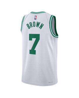 Jaylen Brown #7 Boston Celtics Weiß Association-Trikot