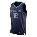 Morant #12 Memphis Grizzlies Navy Icon Trikot