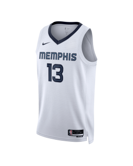 Jaren Jackson Jr. #13 Memphis Grizzlies Weiß Association-Trikot