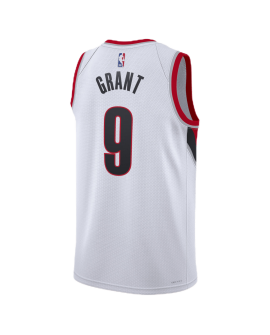 Jerami Grant #9 Portland Trail Blazers Weißes Verbandstrikot
