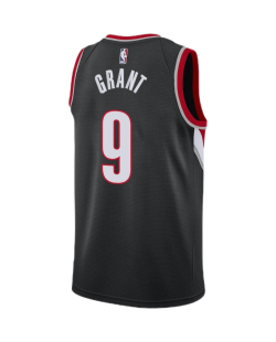 Jerami Grant #9 Portland Trail Blazers Schwarzes Icon-Trikot