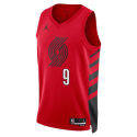 Jerami Grant #9 Portland Trail Blazers Rotes Statement-Trikot