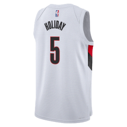 Jrue Holiday #5 Weißes Association-Trikot der Portland Trail Blazers