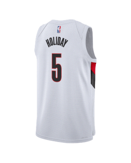 Jrue Holiday #5 Weißes Association-Trikot der Portland Trail Blazers
